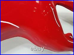 Vintage Fiberglass 48 x 36 Mobil Pegasus Horse Logo Sign Red