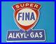 Vintage-Fina-Gasoline-Porcelain-Alkyl-Gas-Service-Station-Pump-Plate-Sign-01-rqt