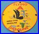 Vintage-Flying-A-Gasoline-Porcelain-Gas-Oil-Service-Pump-Plate-Aviation-12-Sign-01-qxod