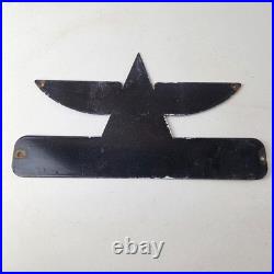 Vintage Flying A Gasoline Sign Giant Power Gas Service Pump Advertising Sign