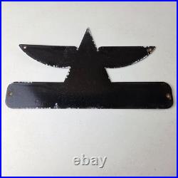 Vintage Flying A Gasoline Sign Giant Power Gas Service Pump Advertising Sign