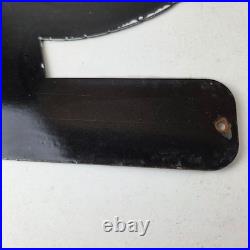 Vintage Flying A Gasoline Sign Giant Power Gas Service Pump Advertising Sign