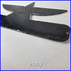 Vintage Flying A Gasoline Sign Giant Power Gas Service Pump Advertising Sign