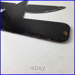 Vintage Flying A Gasoline Sign Giant Power Gas Service Pump Advertising Sign