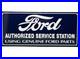 Vintage-Ford-Motors-Porcelain-Sign-Gas-Station-Pump-Plate-Dealership-Chevrolet-01-vfbr