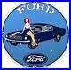 Vintage-Ford-Motors-Porcelain-Sign-General-Motors-Dealership-Gas-Oil-Mopar-01-sh
