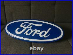 Vintage Ford showroom light box sign. Not enamel. Automobilia
