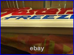 Vintage Fosters Freeze Light Up Sign Collectible Memorabillia Frosty Freeze Sign