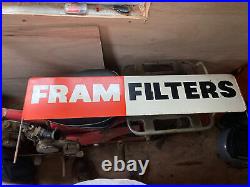 Vintage Fram Oil Filter Sign