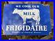 Vintage-Frigidaire-Porcelain-Sign-Dairy-Farmers-Cow-Milk-Cream-Barn-Gas-Oil-GM-01-mk