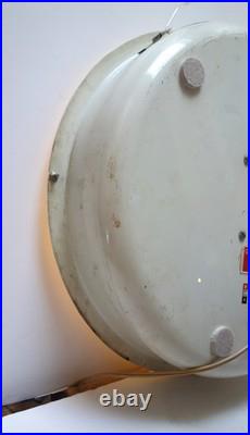 Vintage GE TV Radio Service General Electric Tubes Lighted Sign Clock Works