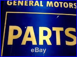 Vintage General Motors Lighted Sign / GM