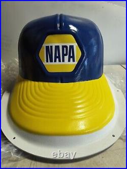 Vintage Giant Napa Hat Parts Delivery Truck Topper Advertising Sign NEW MINT