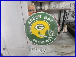 Vintage Green Bay Packers Sign 11.75