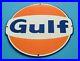 Vintage-Gulf-Gasoline-Porcelain-Gas-Oil-Service-Station-Pump-Plate-Large-Sign-01-pg