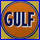 Vintage-Gulf-Gasoline-Porcelain-Sign-General-Store-Gas-Station-Motor-Oil-Pump-01-fbud