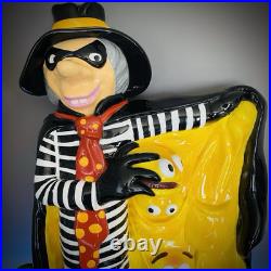 Vintage Hamburglar McDonalds Statue Sign Plaque Vintage Hamburglar McDonalds Statue Sign Plaque