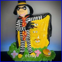 Vintage Hamburglar McDonalds Statue Sign Plaque Vintage Hamburglar McDonalds Statue Sign Plaque