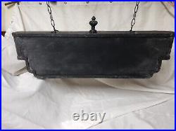 Vintage Hanging Store Front Entrance Sidewalk Blade Sign Advertisement Shop