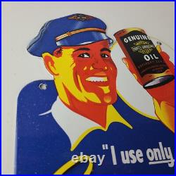 Vintage Harley Davidson Motorcycles Sign Porcelain Oil Can Gas Station Sign Vintage Harley Davidson Motorcycles Sign Porcelain Oil Can Gas Station Sign