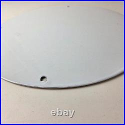 Vintage Harley Davidson Motorcycles Sign Skull Gas Pump Porcelain Dealer Sign