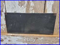 Vintage Help Wanted Porcelain Sign Old No Irish Need Apply Employment Broker