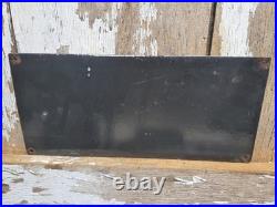 Vintage Help Wanted Porcelain Sign Old No Irish Need Apply Employment Broker