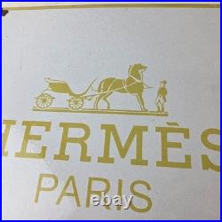 Vintage Hermes Luxury Fashion Sign Porcelain Store Display Gas Pump Sign