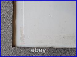 Vintage Hickman-Ebbert Tin Litho Shade Of The Old Apple Tree Tin Sign Owensboro