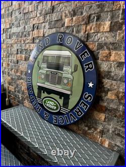 Vintage- High Quality LAND ROVER RARE SIGN- 19.7 (50cm)