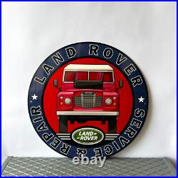 Vintage- High Quality- LAND ROVER RARE SIGN- 29.9 (76cm) Vintage- High Quality- LAND ROVER RARE SIGN- 29.9 (76cm)