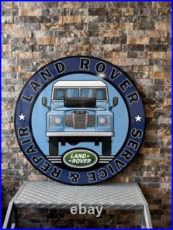 Vintage- High Quality LAND ROVER RARE SIGN- 29.9 (76cm) Vintage- High Quality LAND ROVER RARE SIGN- 29.9 (76cm)