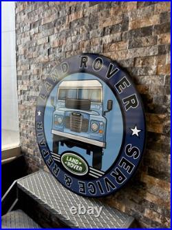 Vintage- High Quality LAND ROVER RARE SIGN- 29.9 (76cm) Vintage- High Quality LAND ROVER RARE SIGN- 29.9 (76cm)
