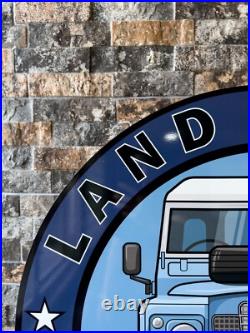 Vintage- High Quality LAND ROVER RARE SIGN- 29.9 (76cm) Vintage- High Quality LAND ROVER RARE SIGN- 29.9 (76cm)