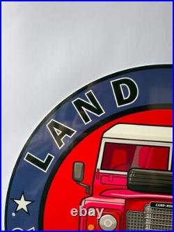 Vintage- High Quality- LAND ROVER RARE SIGN- 29.9 (76cm) Vintage- High Quality- LAND ROVER RARE SIGN- 29.9 (76cm)