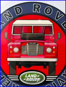 Vintage- High Quality- LAND ROVER RARE SIGN- 29.9 (76cm) Vintage- High Quality- LAND ROVER RARE SIGN- 29.9 (76cm)