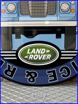 Vintage- High Quality LAND ROVER RARE SIGN- 29.9 (76cm) Vintage- High Quality LAND ROVER RARE SIGN- 29.9 (76cm)