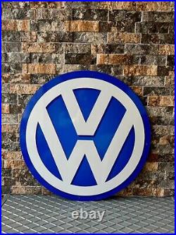 Vintage- High Quality- Volkswagen sign 19.7 (50cm) Vintage- High Quality- Volkswagen sign 19.7 (50cm)