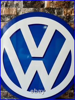 Vintage- High Quality- Volkswagen sign 19.7 (50cm) Vintage- High Quality- Volkswagen sign 19.7 (50cm)