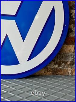 Vintage- High Quality- Volkswagen sign 19.7 (50cm) Vintage- High Quality- Volkswagen sign 19.7 (50cm)