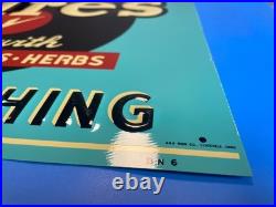 Vintage Hires Root Beer enamel on Tin Tacker Sign 12 x 14 AAA Company printing