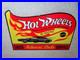 Vintage-Hot-Wheels-Mattel-Authorized-Dealer-12-Metal-Die-cast-Car-Gas-Oil-Sign-01-jiy