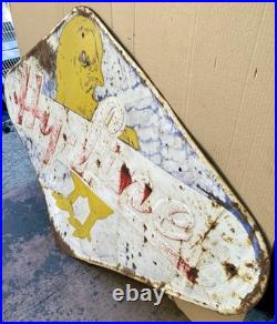 Vintage Hy-Line Intl. Sheet Metal Sign 60x35