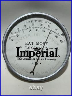 Vintage Imperial Ice Cream Advertising Thermometer Sign 9 Standard Therm Co USA Vintage Imperial Ice Cream Advertising Thermometer Sign 9 Standard Therm Co USA