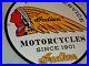 Vintage-Indian-Motorcycle-Parts-Service-11-3-4-Porcelain-Metal-Gas-Oil-Sign-01-kr