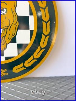 Vintage Jaguar Emblem Heavy Metal Sign XL 19.7 (50 cm)