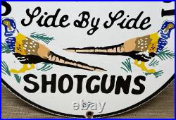 Vintage James Purdey & Sons Sign Dealership Shot Gun Bird Hunting Winchester