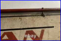 Vintage John Bean, advertising sign, antique metal steering service automotive Vintage John Bean, advertising sign, antique metal steering service automotive