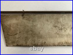 Vintage John Bean, advertising sign, antique metal steering service automotive Vintage John Bean, advertising sign, antique metal steering service automotive