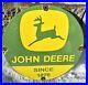 Vintage-John-Deere-Porcelain-Sign-Farm-Tractor-Equipment-Dealer-Sales-Service-01-fwm